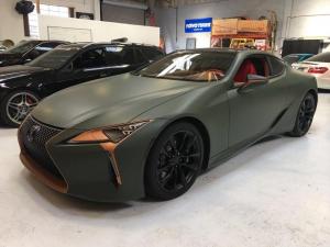 Lexus LC500 by Impressive Wrap 2018 года